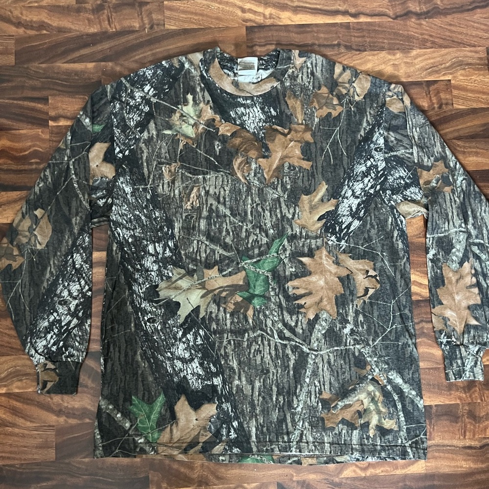 Camouflage Long Sleeve Shirt